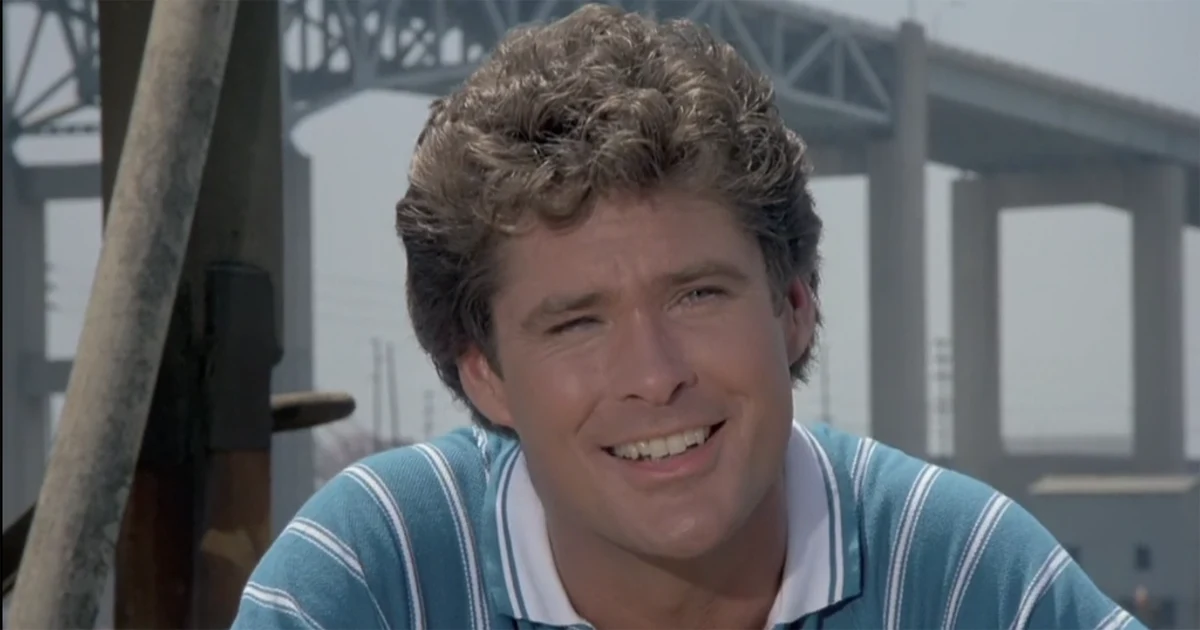 30 years old David Hasselhoff