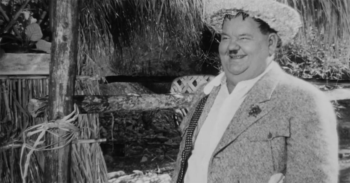 Oliver Hardy in 1950