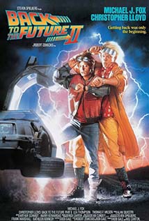 Back to the Future Part II movie poster