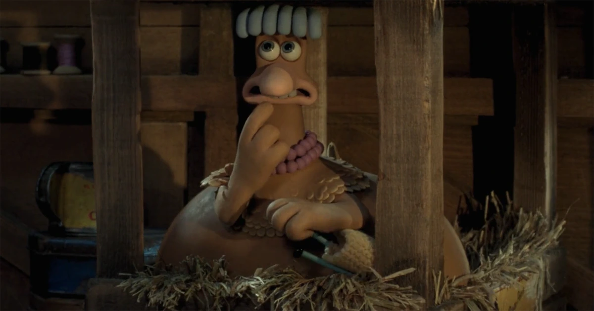 Babs in Chicken Run (2000)