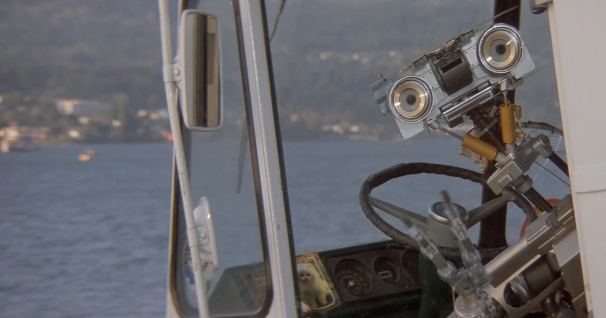 Number 5 The Robot Driving