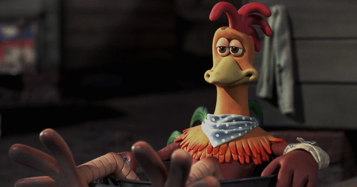 Rocky in Chicken Run (2000)