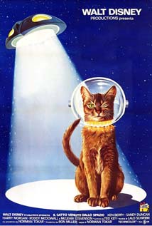 The Cat from Outer Space poster